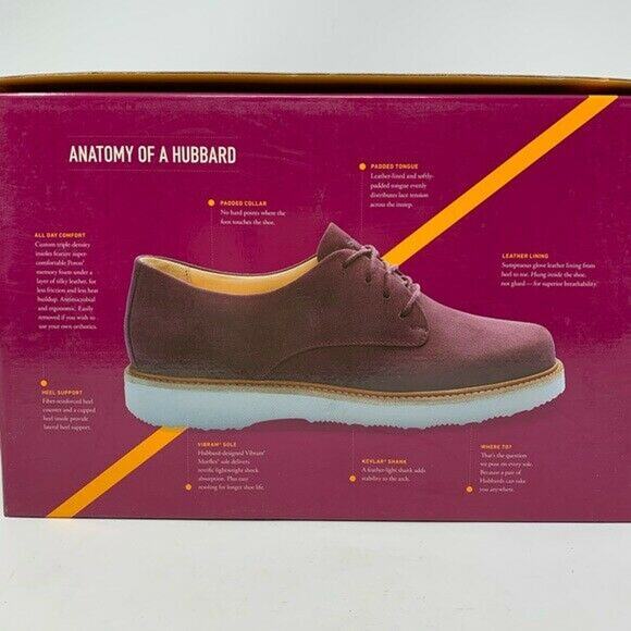 Samuel Hubbard Freedom Now Women's Oxfords Midnight Blue Suede Size 7.5M - Picture 2 of 10